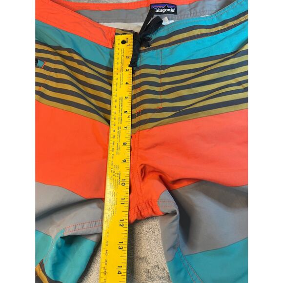 Board Shorts Striped Swim Trunks Multi Color Swimwear Beach Surf Casual‎ - Picture 4 of 9